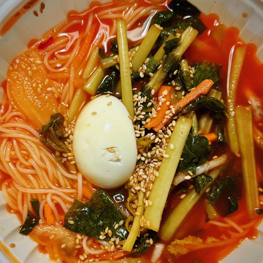 열무국수