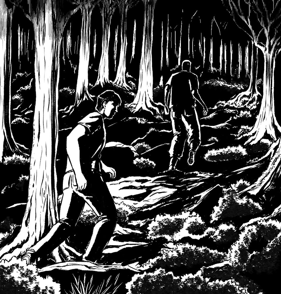 La piel en el bosque