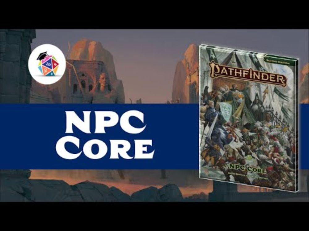 Preview: NPC Core! (Pathfinder 2nd Edition)