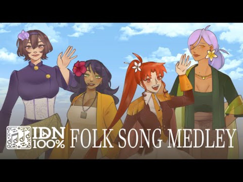 【IDN100% Gen1】Folk Song Medley | Medley Lagu Daerah