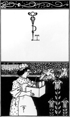 Design for the cover of 'The Barbarous Britishers' by H.D. Traill