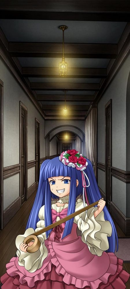 Erika Furudo con cinta aislante