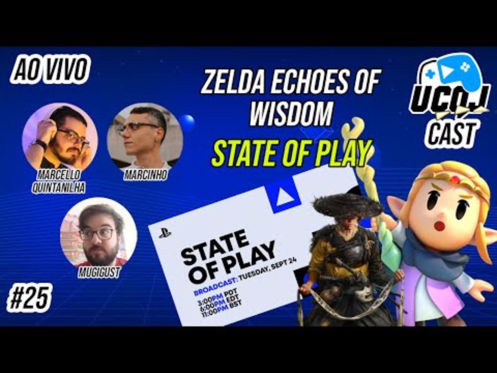 UCQJ CAST #25 - ZELDA ECHOES OF WISDOM E STATE OF PLAY