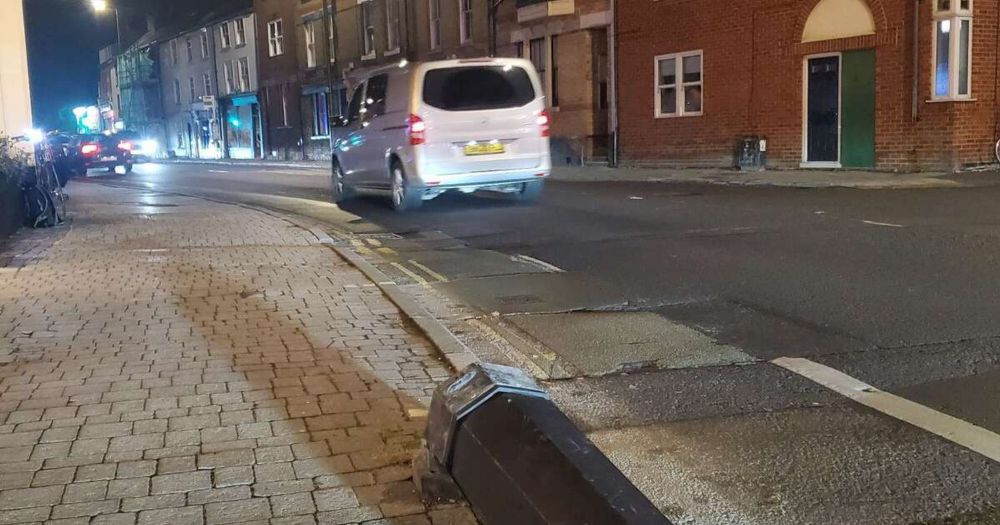 Bollard knocked down. - Viewing a problem