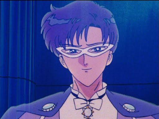 screenshot from sailor moon of king endymion
