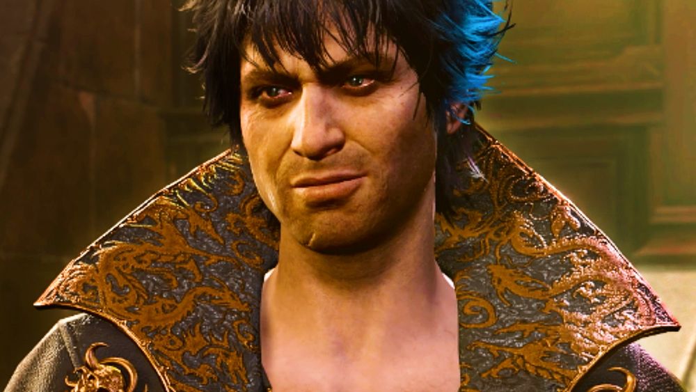 screenshot of Enver Gortash from the video game Baldur's Gate 3, looking like he leaves a slime trail everywhere he goes, a quality he shares with cuomo