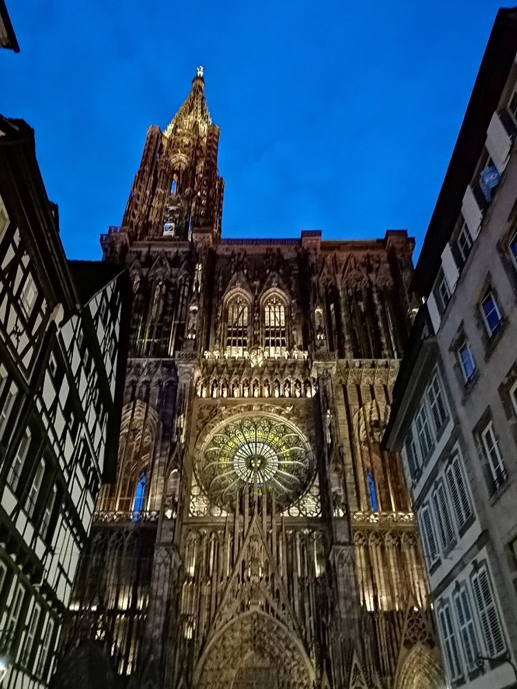 Photo of Strasbourg Munster at night