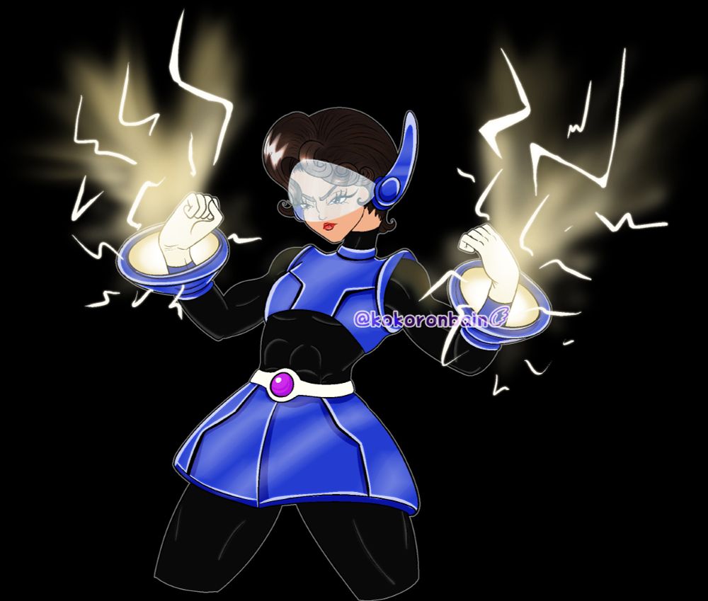 Blanca as Mighty (Blue version)
