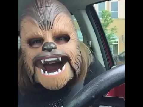 Mom Loves Chewbacca Mask!  (Original)