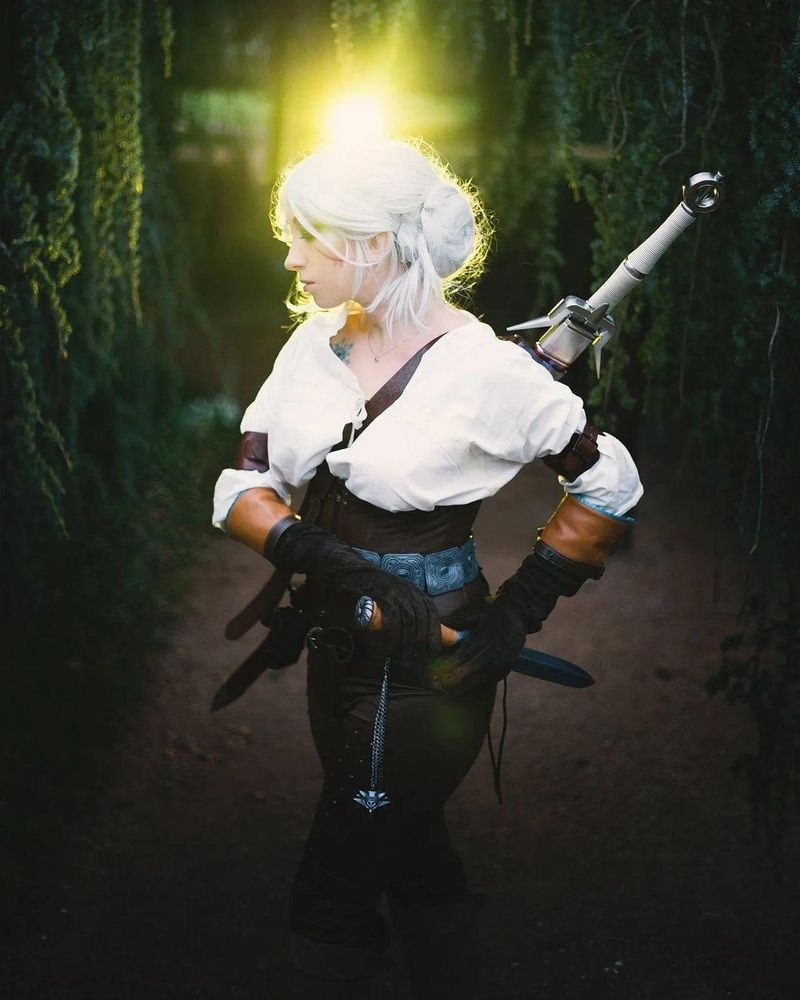 Cosplay de Ciri dans The Witcher 3, photo de Steeve Li