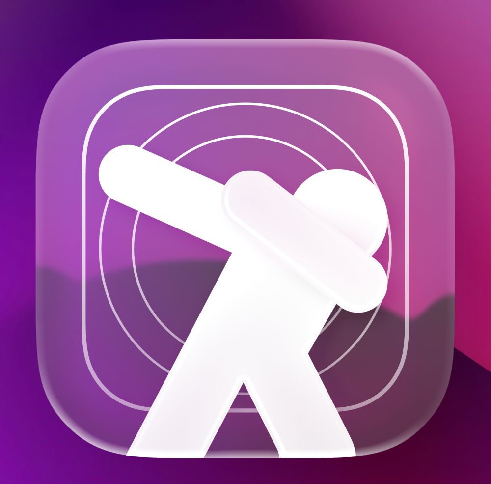 Glassy AppDab icon for tinting