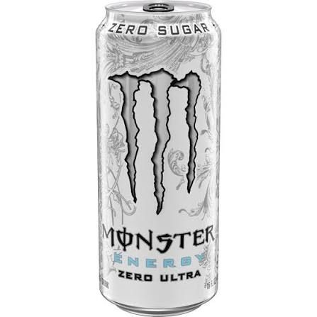 White monster energy drink 
