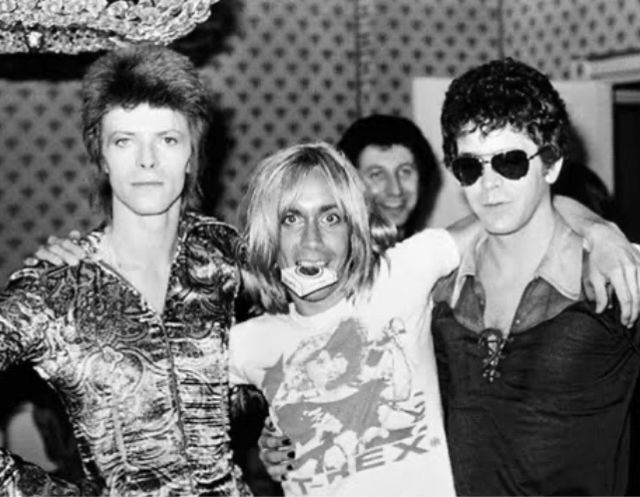 David Bowie, Iggy Pop, Lou Reed