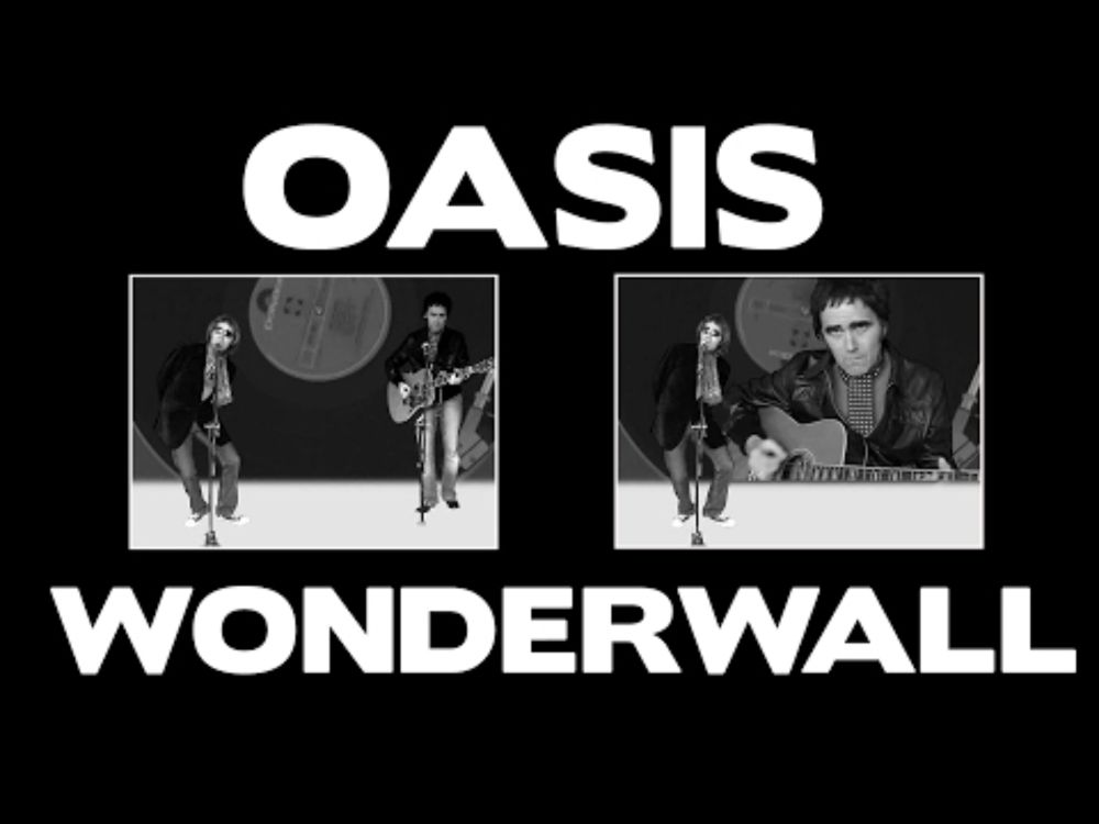 SO FUNNY!!! - OASIS - WONDERWALL
