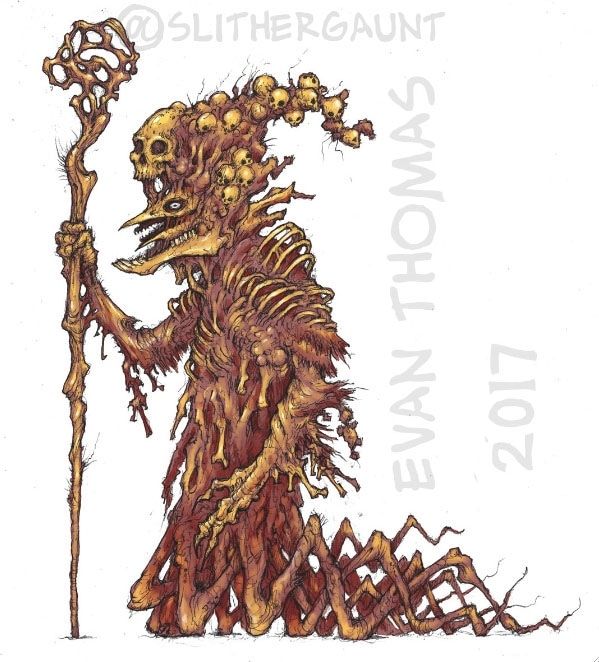 Grim reaper illustration 