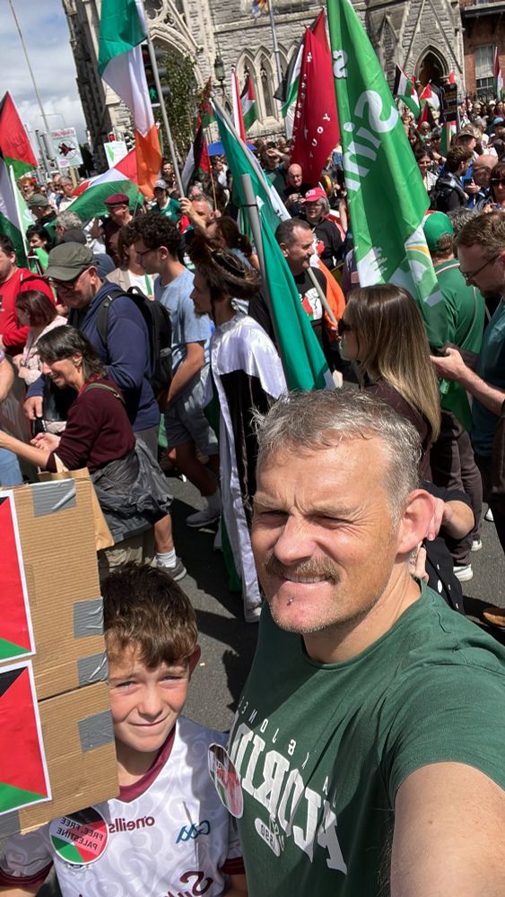 10,000 people marched this weekend in Dublin, Ireland

