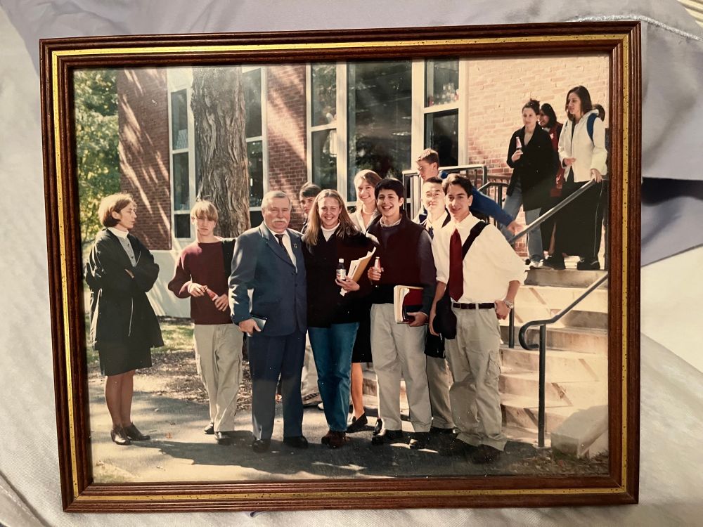me, Lech Walesa, and a Diet Coke