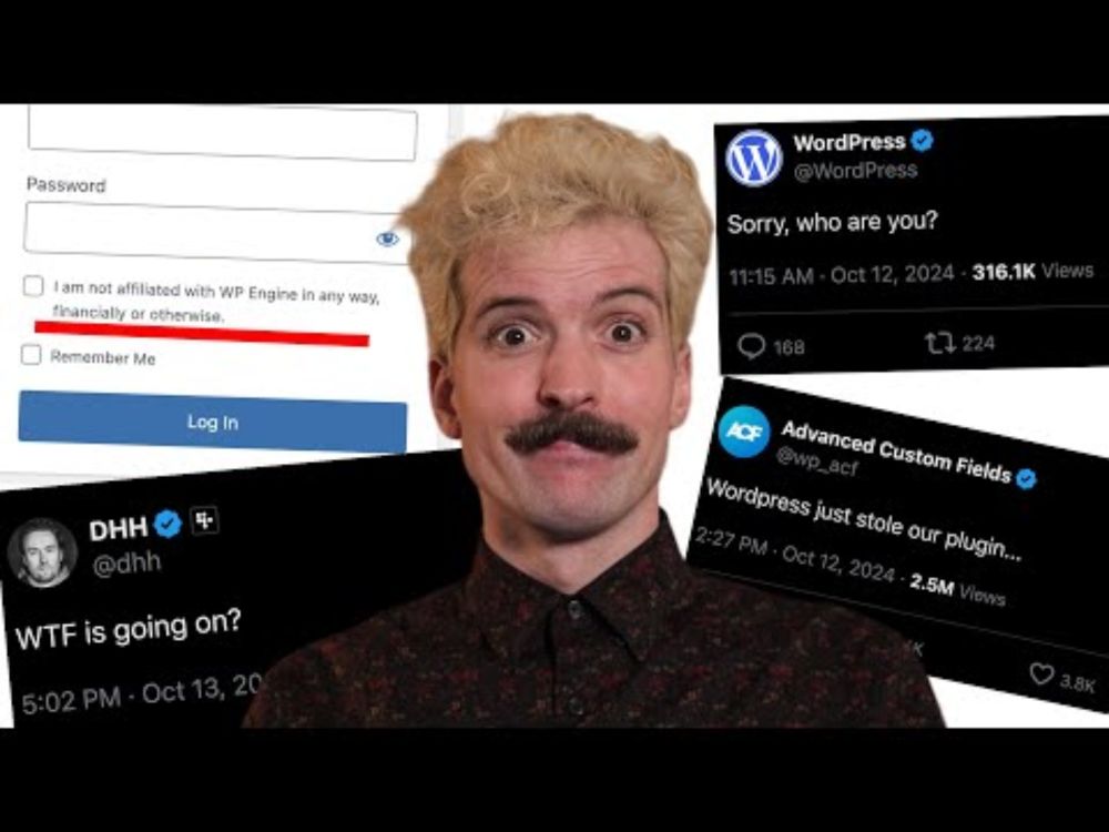 The Wordpress drama keeps getting worse