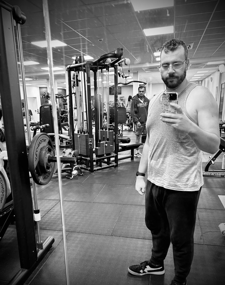 Gym selfie