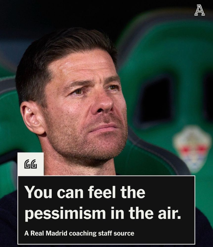 “You can feel the pessimism in the air.”
A Real Madrid coaching staff source