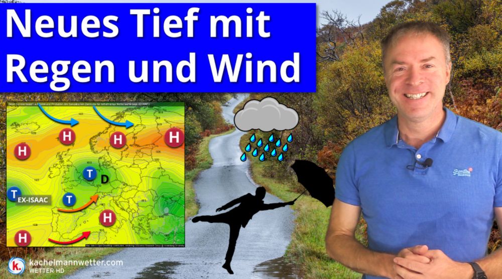 Neue Woche, neues Tief, neuer Regen