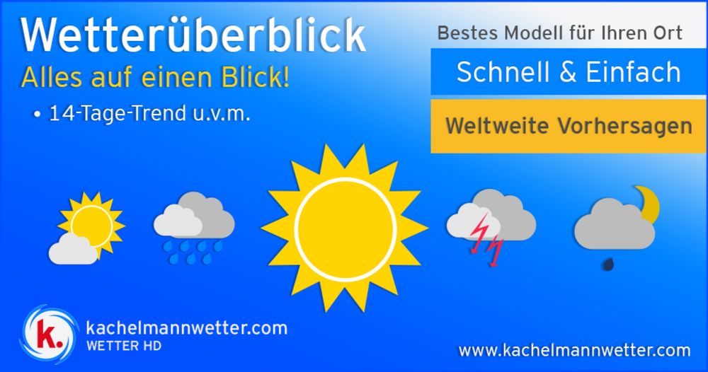 Wetter Zürich | Wettervorhersage, 14-Tage-Trend, Regenradar