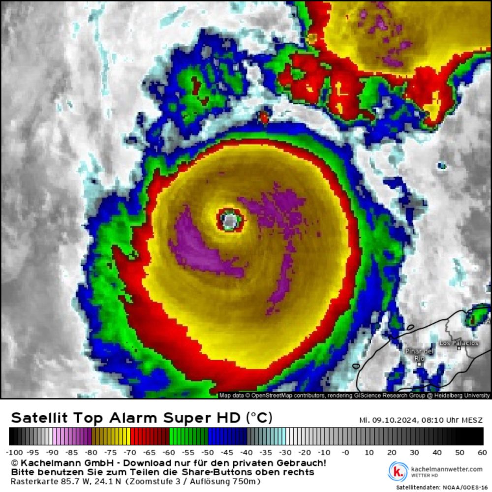 Satellit Top Alarm Super HD-Bild vom 09.10.2024, 08:10 Uhr - 85.7 W, 24.1 N