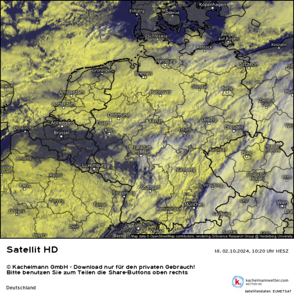 Satellit HD-Bild vom 02.10.2024, 10:20 Uhr - Deutschland