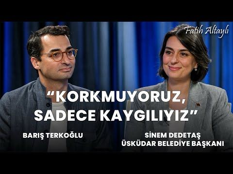 "Biz yapabileceğimiz sözler verdik!" / Barış Terkoğlu & Üsküdar Belediye Başkanı Sinem Dedetaş