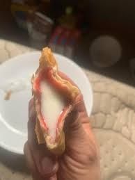 Toaster strudel with icing inside
