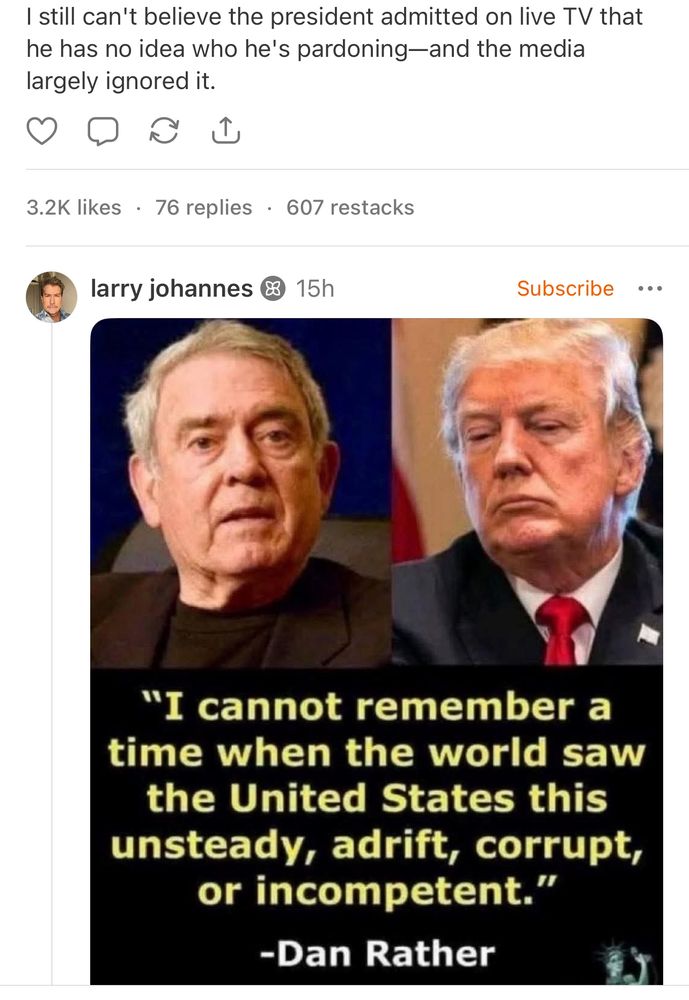 The press ignores Trumps admissions 