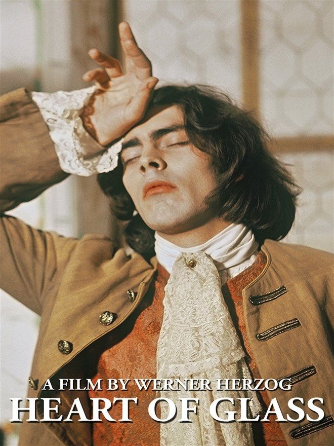 Movie poster for the film Heart of Glass by Werner Herzog