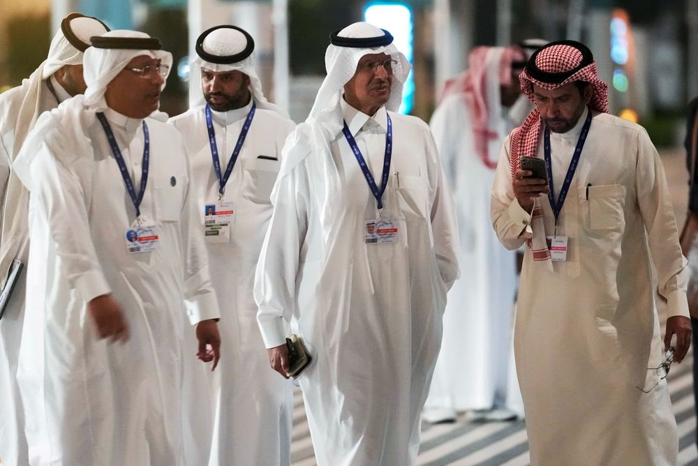 Saudi Arabian delegates