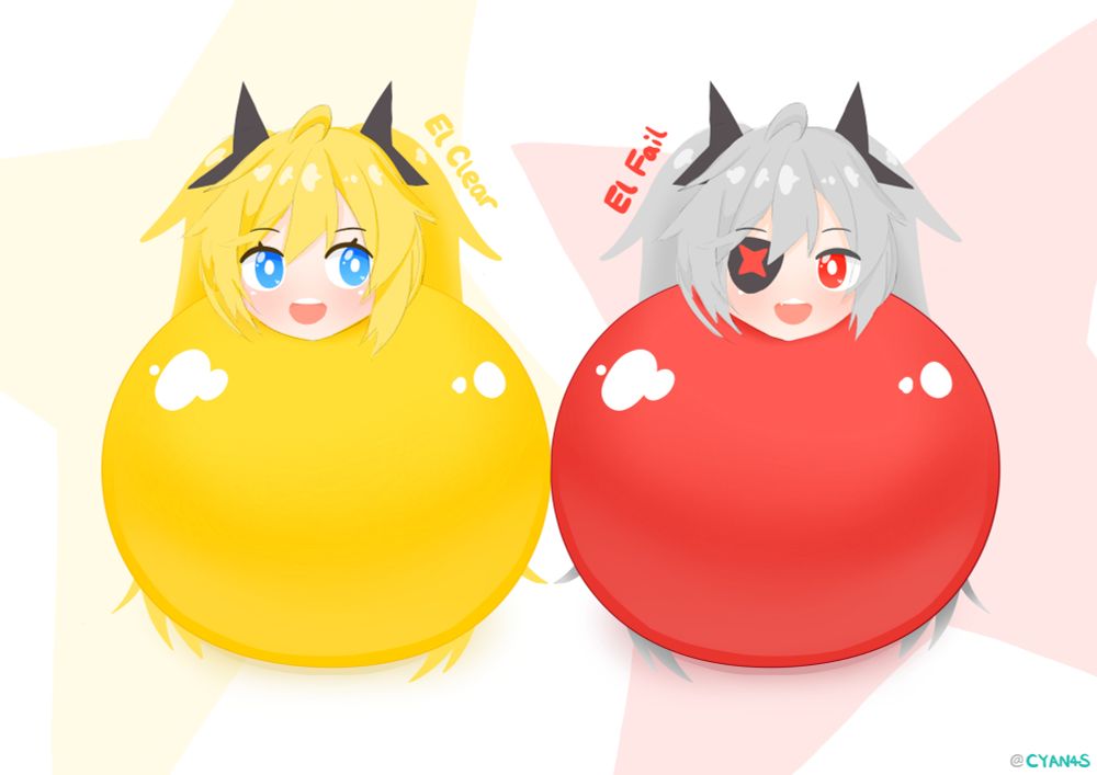 DJMAX El Clear & El Fail 팬아트.