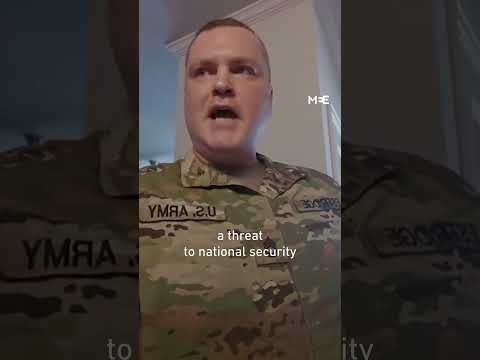 US sergeant says he is under investigation for sharing anti-Israel social media posts