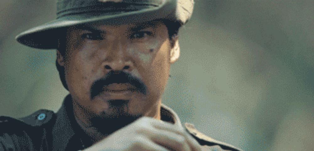 Suspicious John Rambo GIF - Find & Share on GIPHY