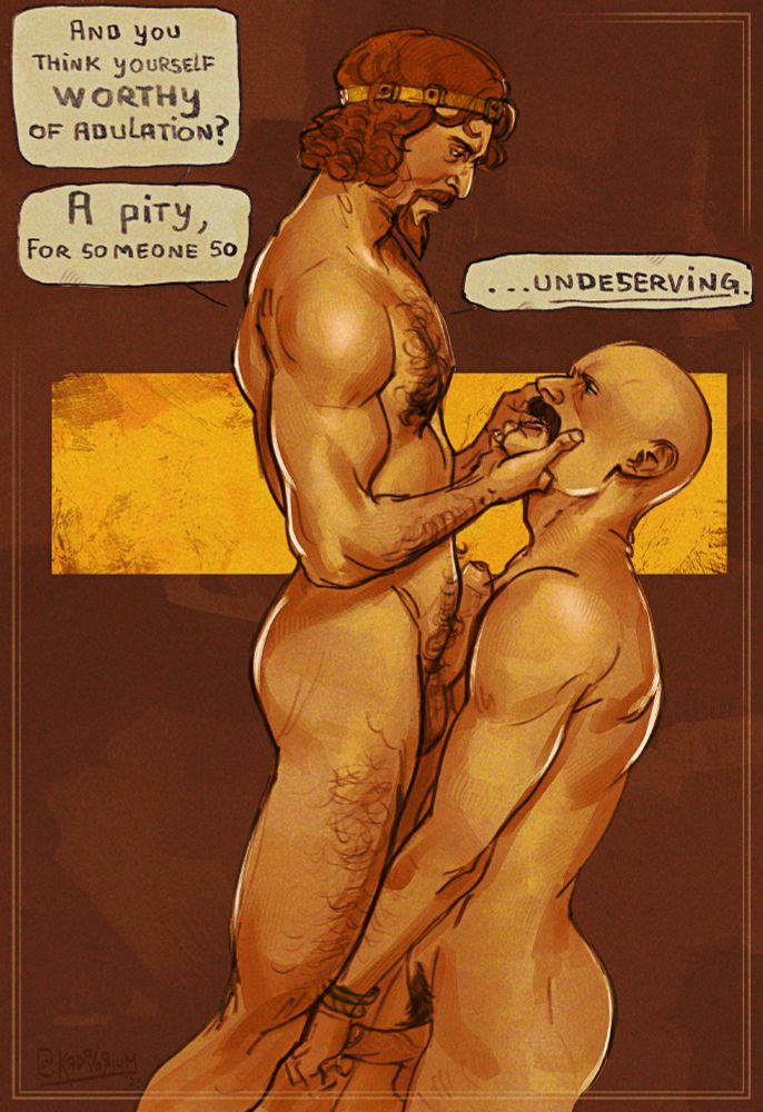 Sigismund is saying: "And you think yourself worthy of adulation? A pity, for someone so... undeserving." 