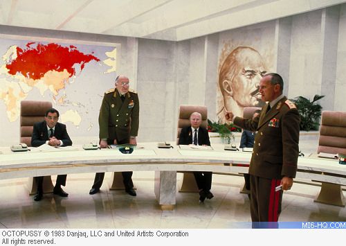 Russian generals from the James Bond movie Octopussy