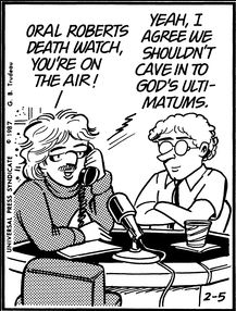 A panel from Doonesbury on the 