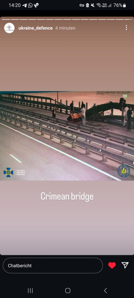 Kerch bridge has the sadz.  