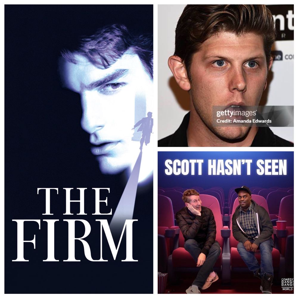 The poster for The Firm, a picture of Joey Greer, and the SHS logo