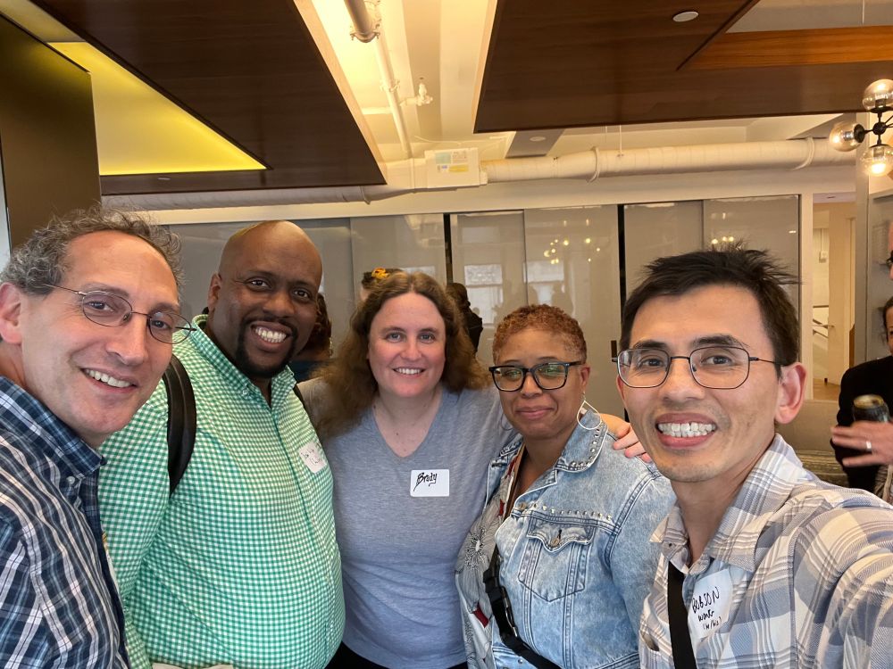 Gary Rubenstein, Dr. Jose Vilson, Lauren Brady, Sendy Keenan, and Bobson