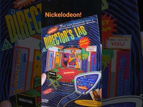 Nickelodeon Directors Lab 90s PC Game Unboxing