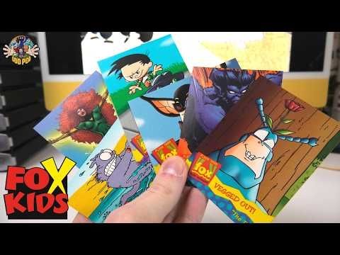 1995 Fox Kids Trading Cards Pack Opening - Featuring Spider-Man and X-Men
