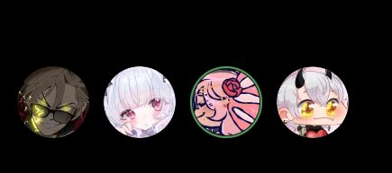 group vc screenshot with me, freyja, mancha, and snoozy