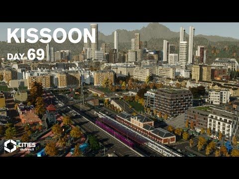 Chillin n Building - Kissoon - Day 69- Slow Detailing & Afrotech Music - Cities Skylines 2