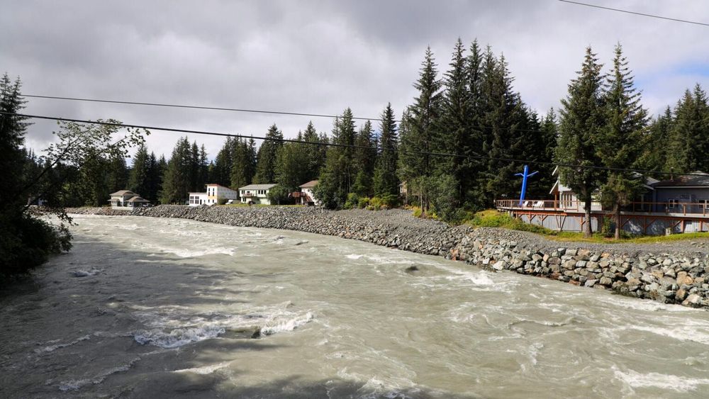 The National Weather Service has issued a flood warning and forecast of more than 16 feet for Mendenhall River. That record peak is expected Wednesday morning.