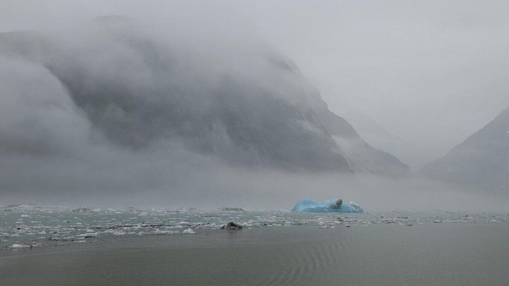 Waves that may have reached 100 feet scoured an inlet that's frequented by cruise ships, tour vessels and pleasure boats.