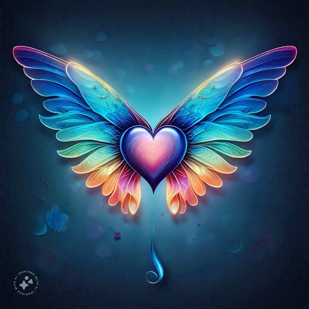 Butterfly heart 
