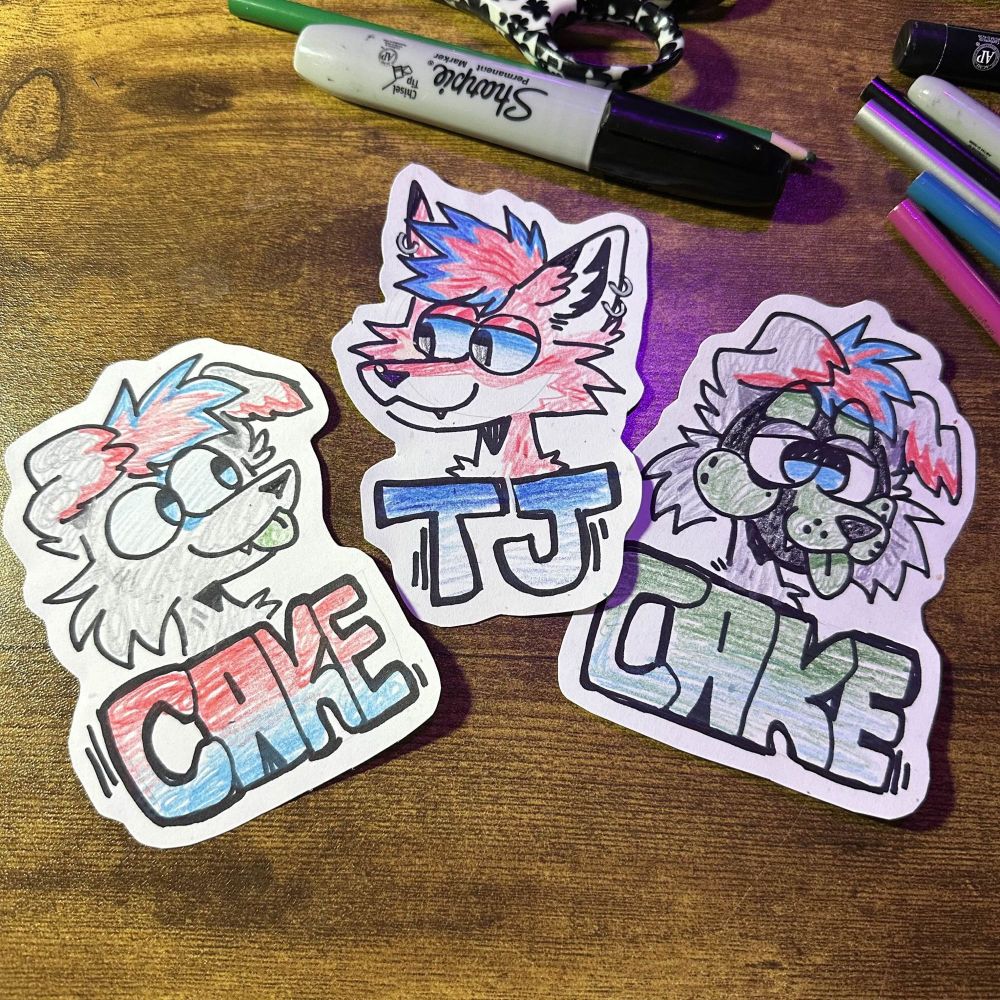 picture of scribble badges by chowfur 